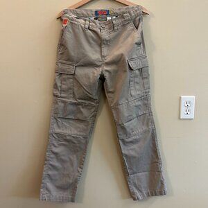 Empyre Khaki Cargo Skate Pants Patches Size 27